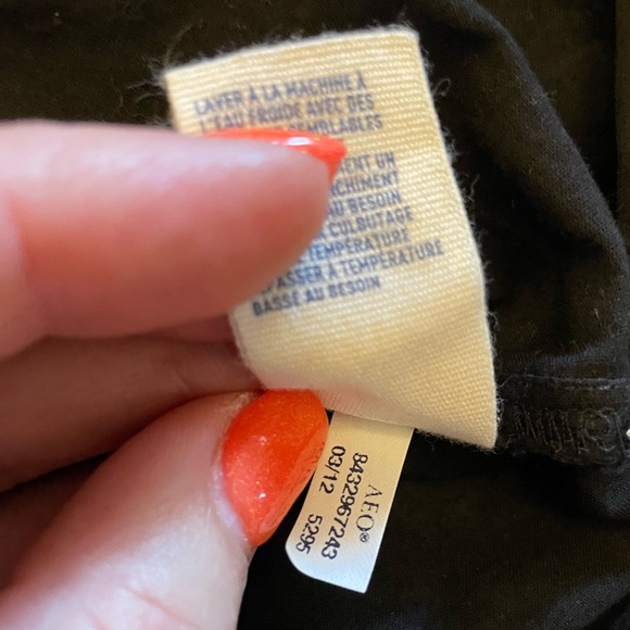 American Eagle Outfitters AEO Print Embroidered Tie Straps Tassel Accent XS TP - Picture 12 of 16